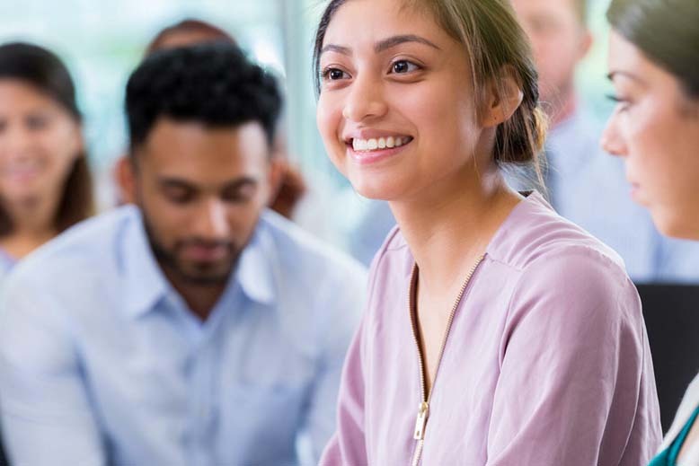 What are some mindful questions to show interest and respect in conversation?